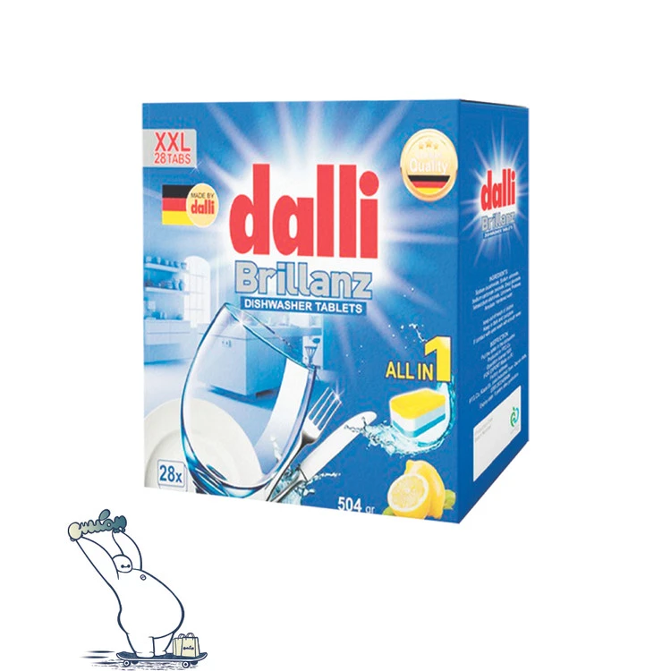 قرص ماشین ظرفشویی ۲۸ عددی دالی (dalli) اورجینال