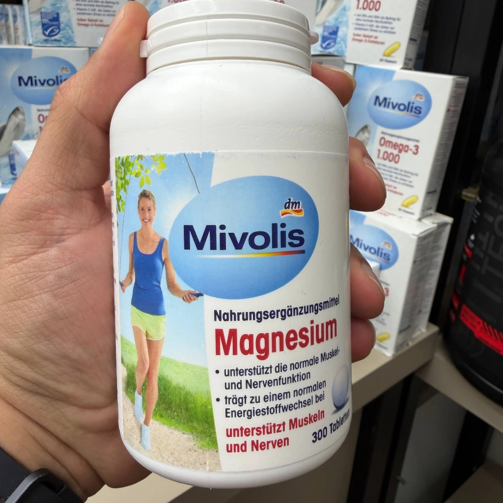 قرص منیزیم میوولیس 300 عددی (Mivolis Magnesium Tablets 300 St)