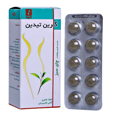 قرص چای سبز گرین تیدین دینه