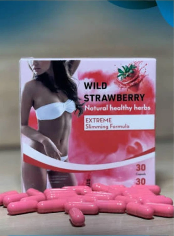 قرص گیاهی ۳۰ عددی استرابری توت فرنگی | کاهش وزن و اشتها STRAWBEEERY