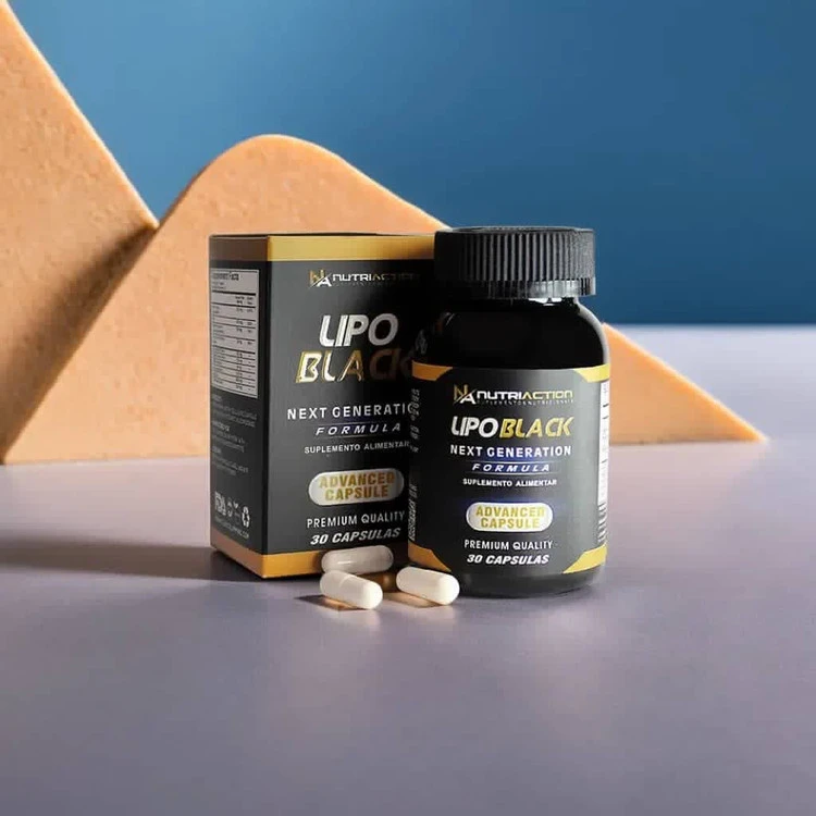 قرص گیاهی ۳۰ عددی لاغری لیپو بلک LIPO BLACK | کاهش وزن و اشتها