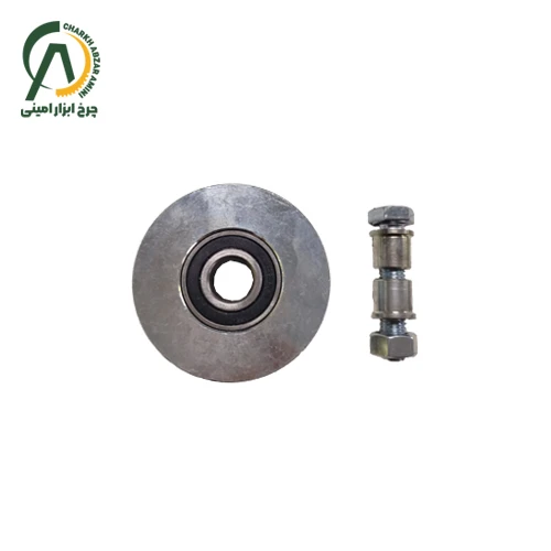 قرقره (بلبرینگ) زیر درب فولادی 4×12