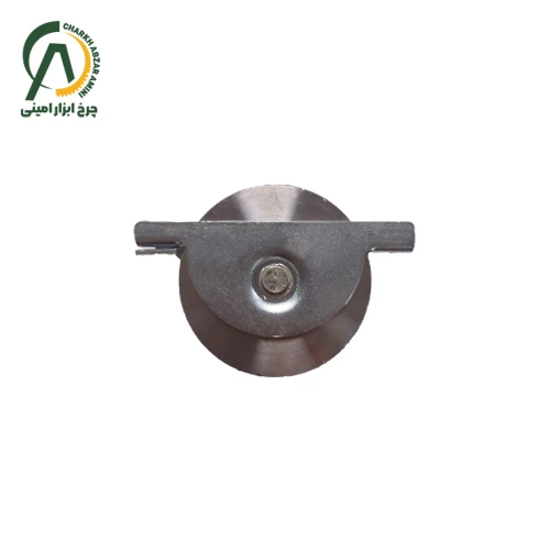 قرقره (بلبرینگ) زیر درب فولادی نبشی خور کاوردار 3×6 درجه یک