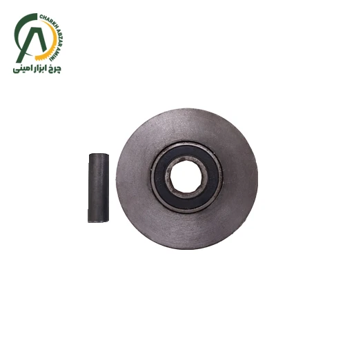 قرقره (بلبرینگ) زیر درب چدن 3*8 چهار پهلویی