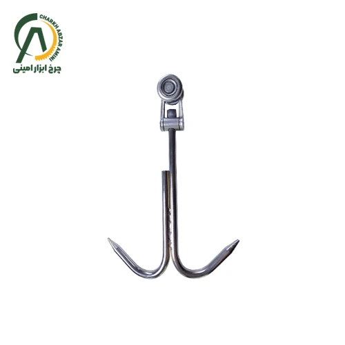 قرقره کشتارگاهی 4×4 همراه با چنگک درجه یک