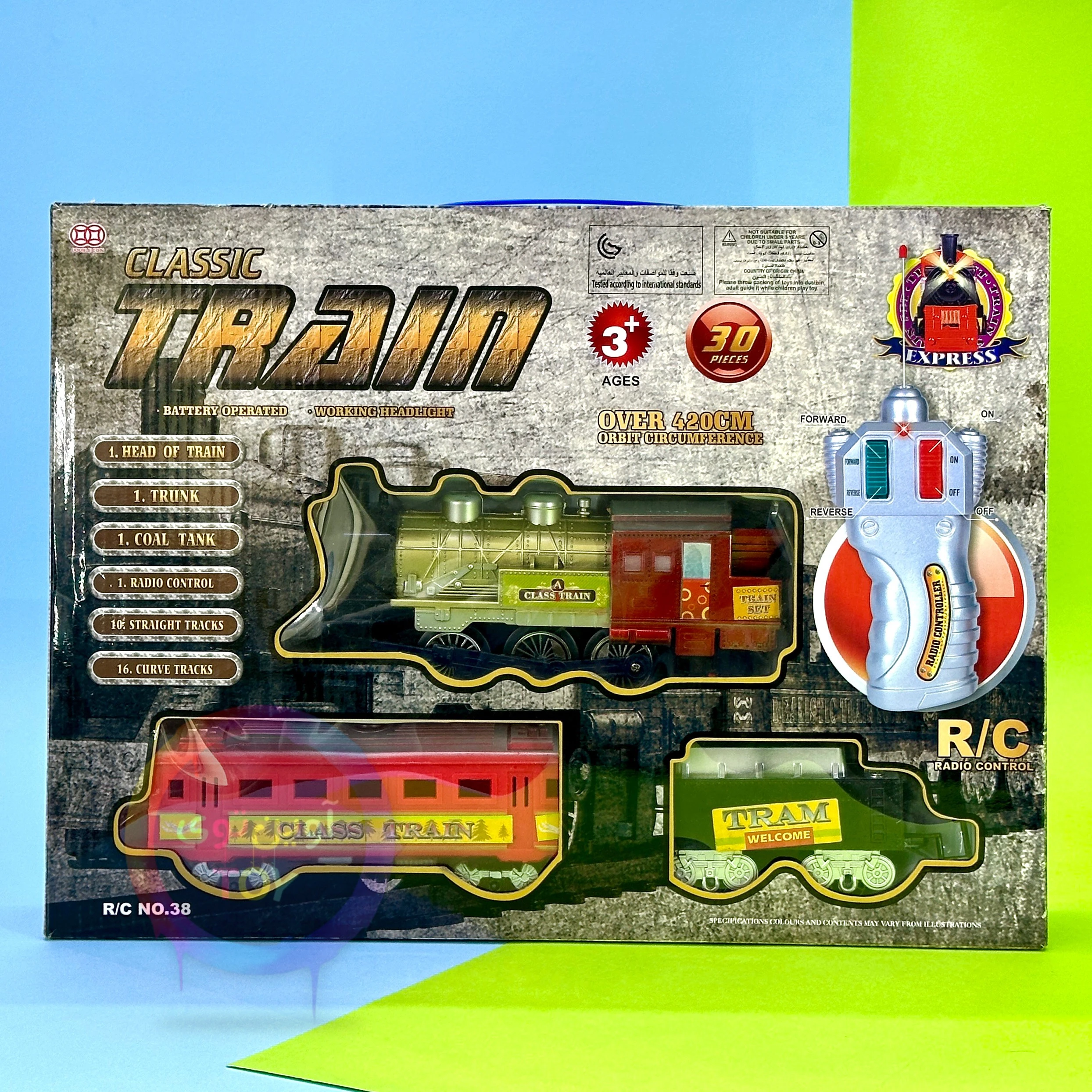 قطار بازی کنترلی مدل Classic Train