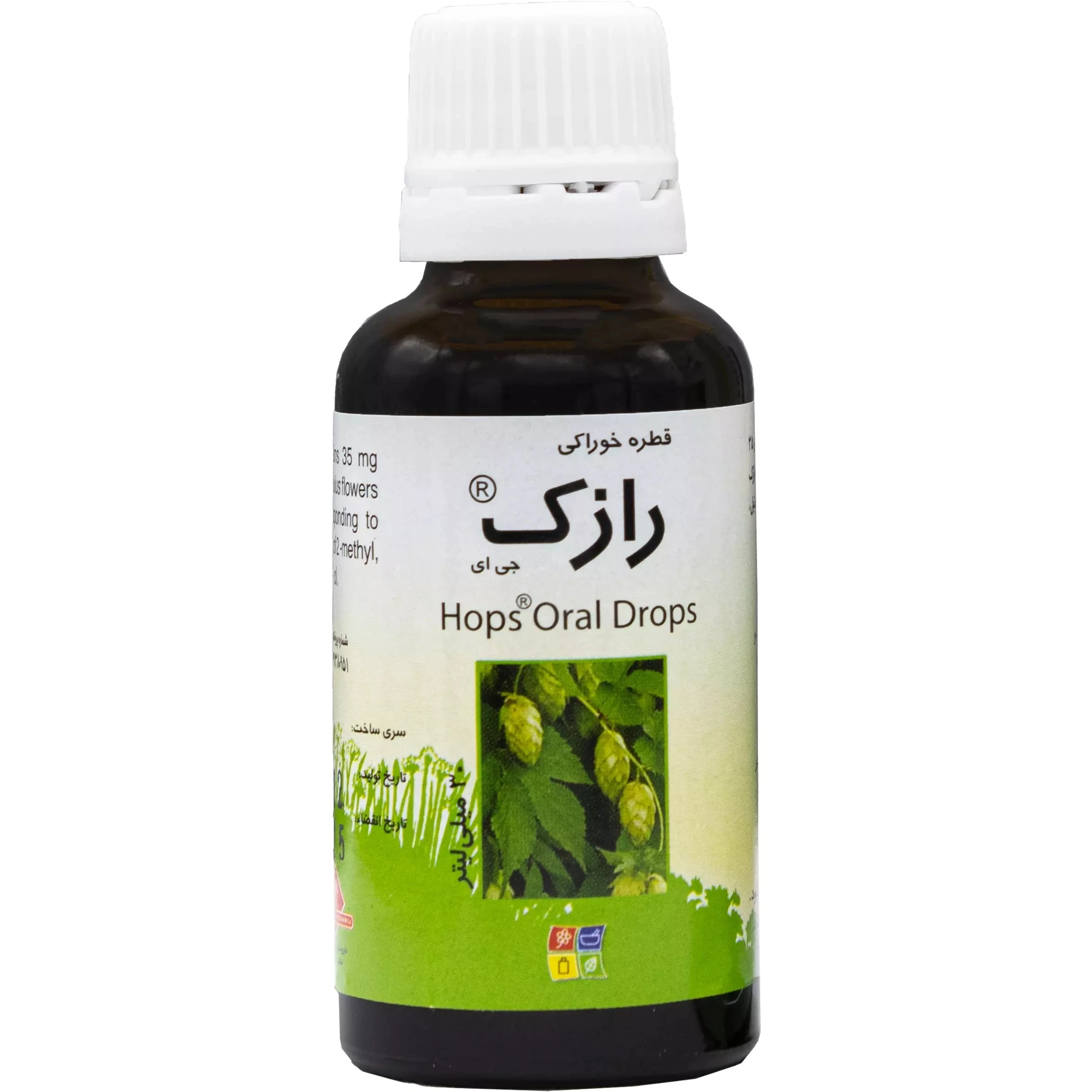 قطره خوراکی رازک 30 میلی لیتر گیاه اسانس