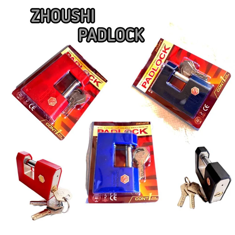 قفل کتابی رنگی ZHOUSHI کلید کامپیوتری مدل ۸۰ mm