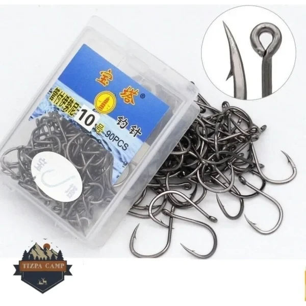قلاب ماهیگیری فولادی برند BLACK HOOK