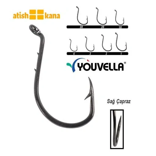 قلاب پایه کوتاه پشت خاردار یولا-YOUVELLA