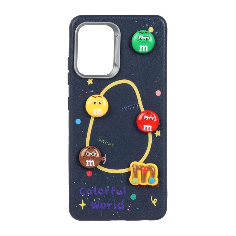 قلب برجسته عروسکی سرمه ای Samsung galaxy a32 4G