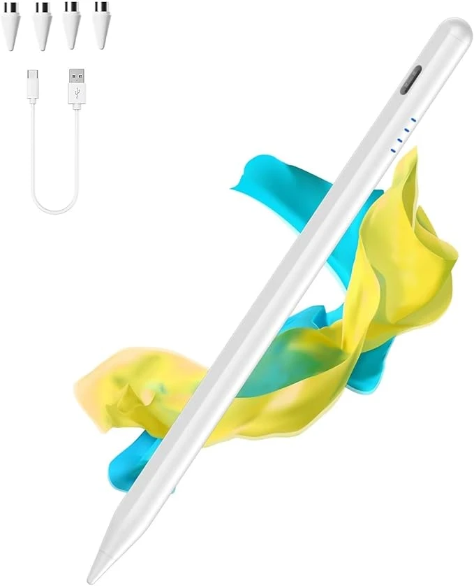 قلم لمسی هوشمند مخصوص تبلت و گوشی مدل Precision Stylus Pen نسخه White | آمازونیکس