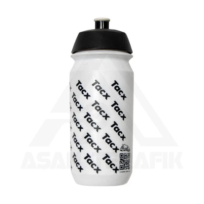 قمقمه دوچرخه TACX 500 ml طرح دو – سفید