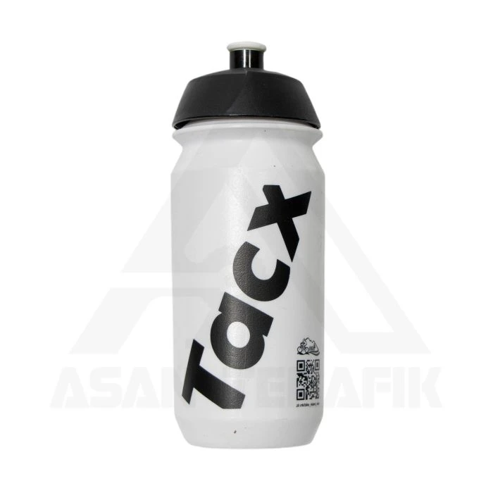 قمقمه دوچرخه TACX 500 ml طرح یک – سفید