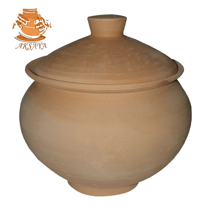 قندان سفالی خام مدل کروی