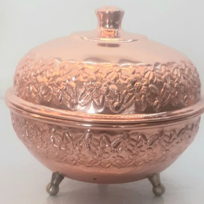 قندان مسی زنجان گلبرگ نانو ارسال رایگان