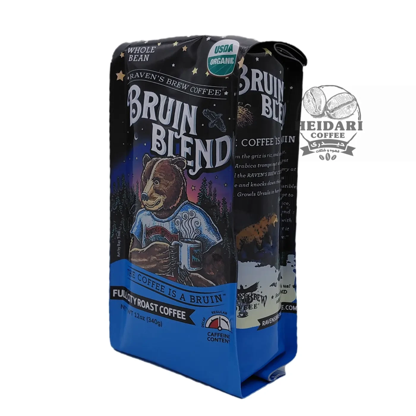 قهوه راونز مدل پوزخند خرس |Bruin Blend| _ وزن 340 گرم
