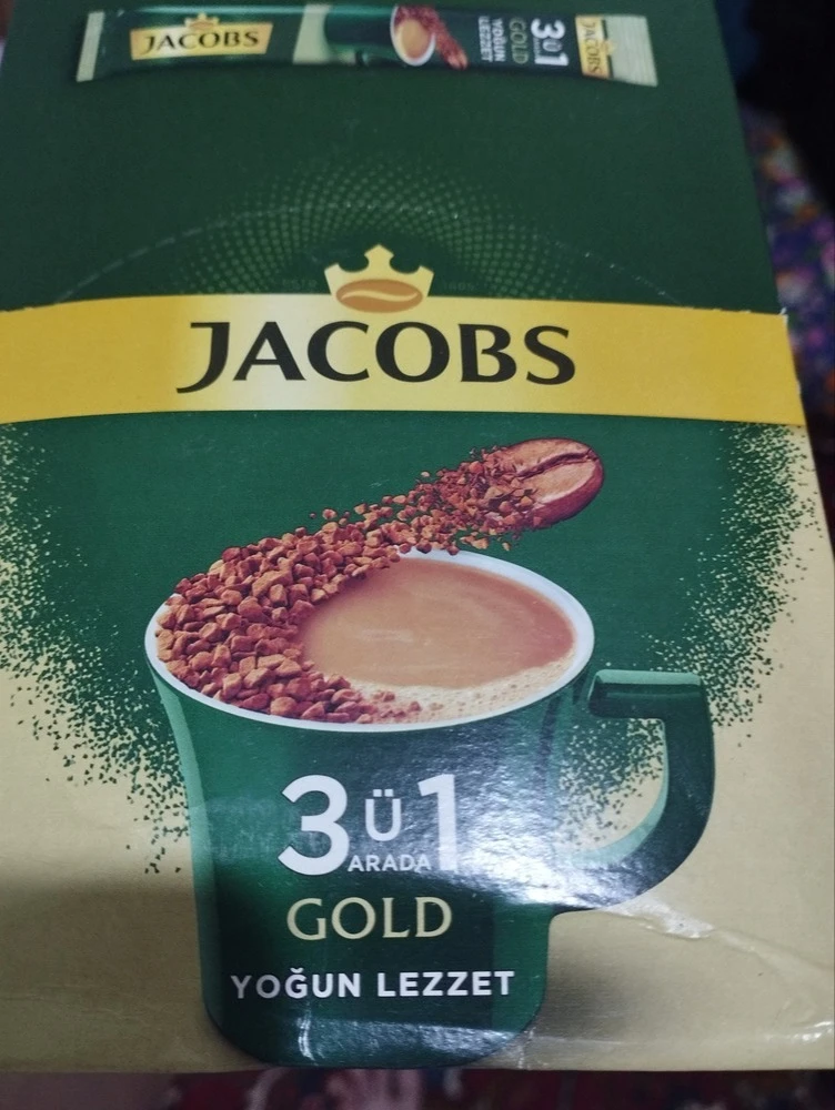 قهوه فوری جاکوبز 3 در 1 مدل گلد غلیظ بسته 40 عددی از {{model.count}}