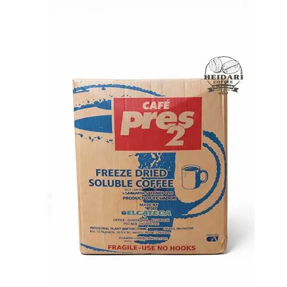 قهوه فوری گلد اکوادور پرس تو – pres2 کارتن25کیلویی