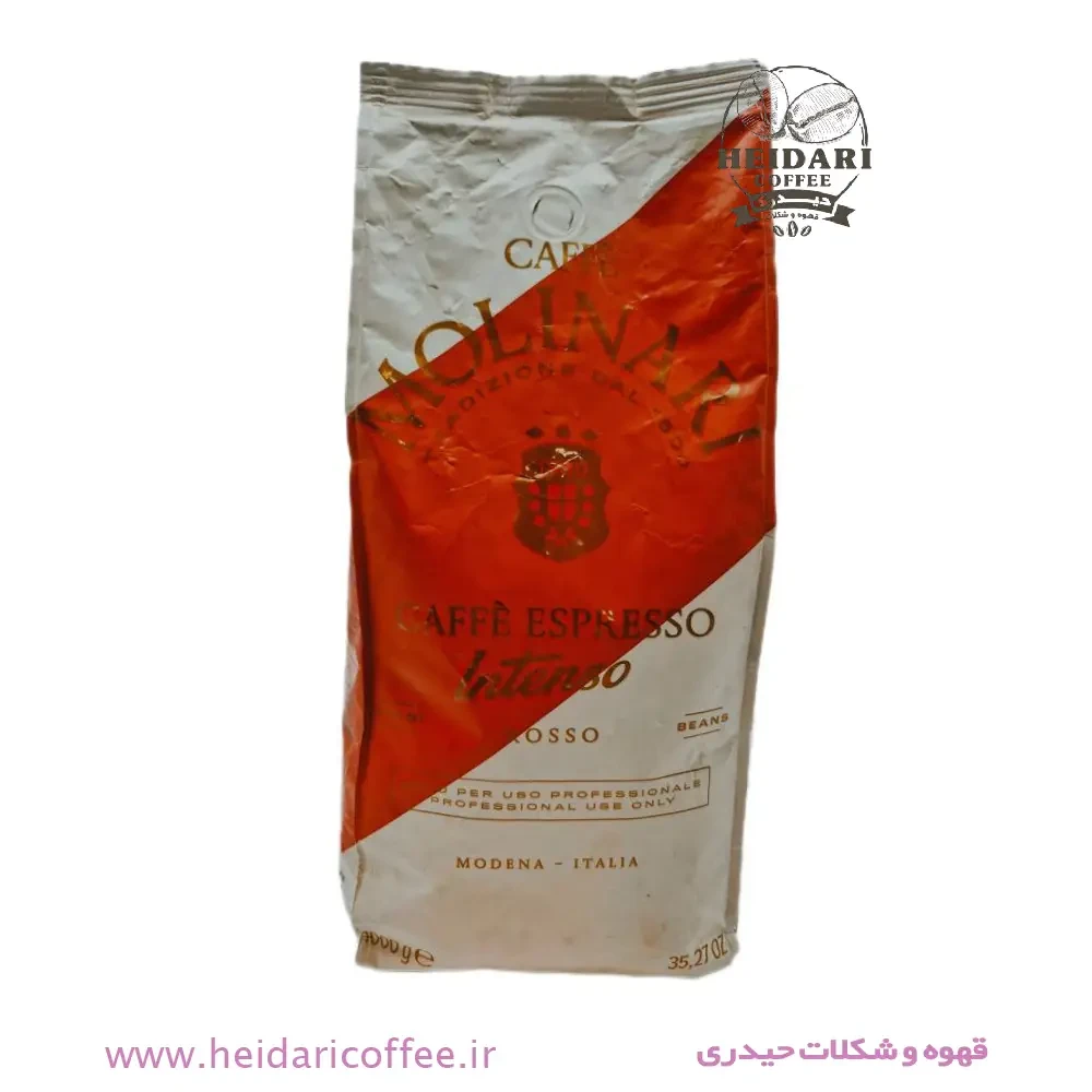 قهوه مولیناری (Molinari) مدل اسپرسو اینتنسو (Espresso Intenso) – وزن ۱ کیلوگرم