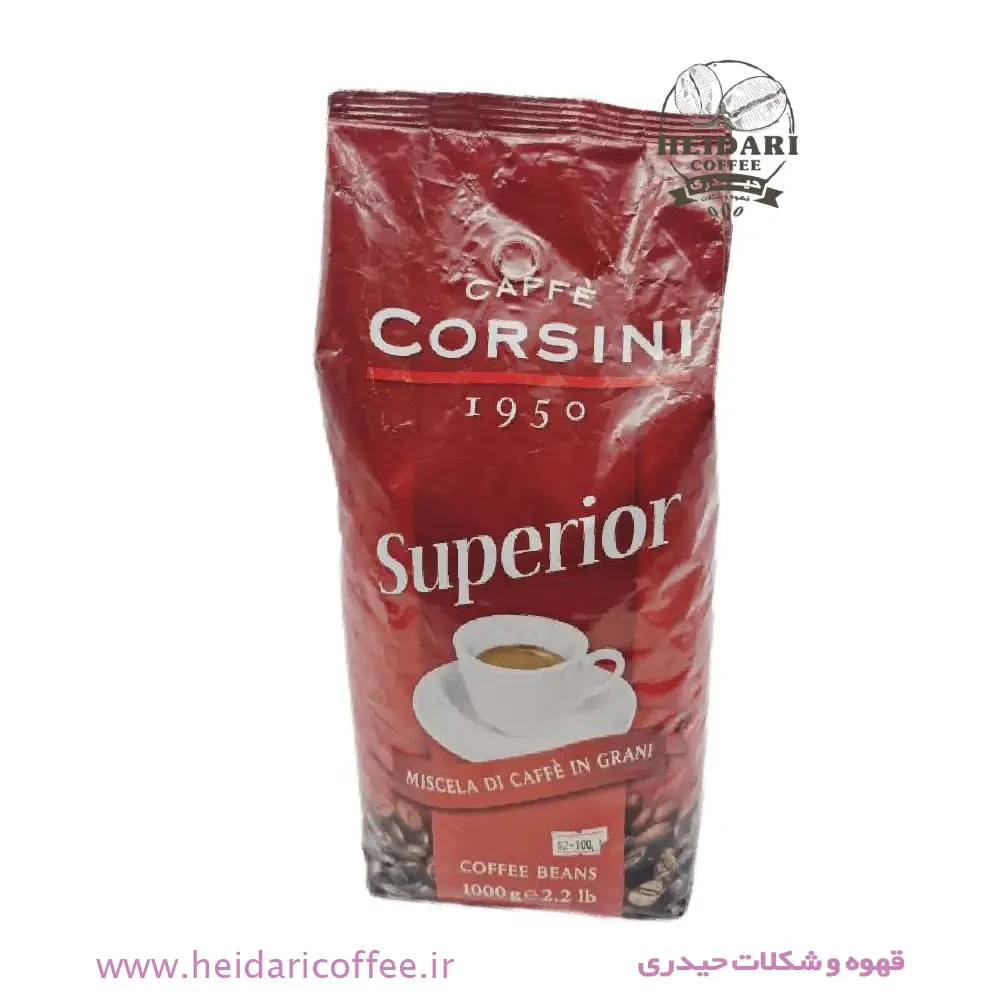 قهوه کورسینی (Caffè Corsini) مدل سوپریور (Superior) – وزن ۱ کیلوگرم