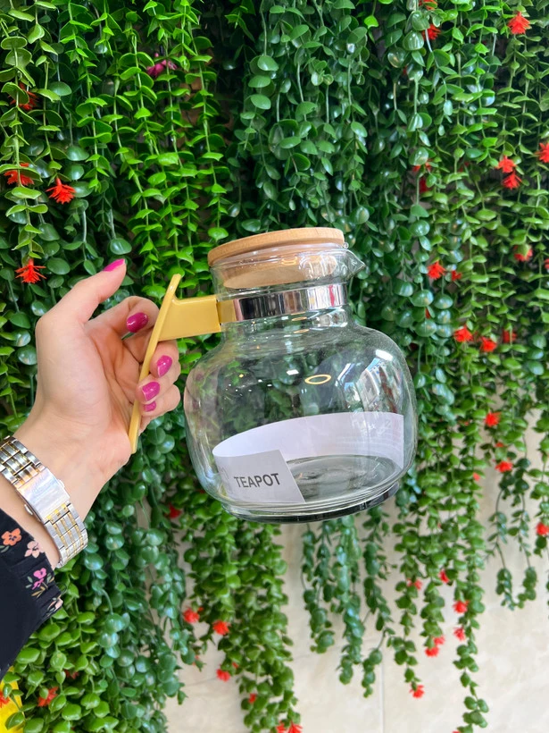 قوری شیشه ای ۱۰۰۰ میل