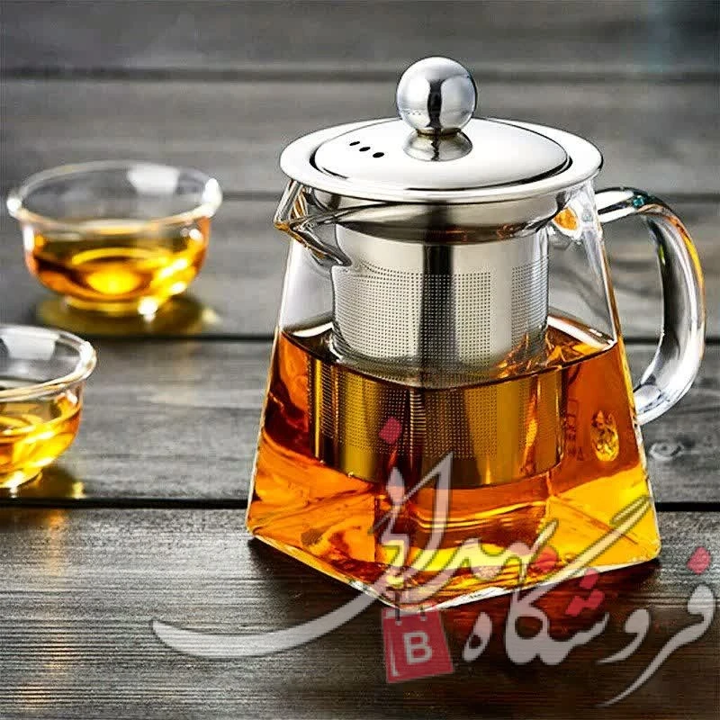قوری پیرکس مربع 750 میل