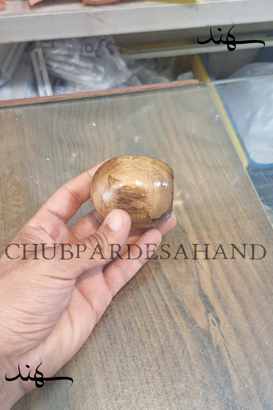 قپه چوبی رنگ عسلی مدل ساده