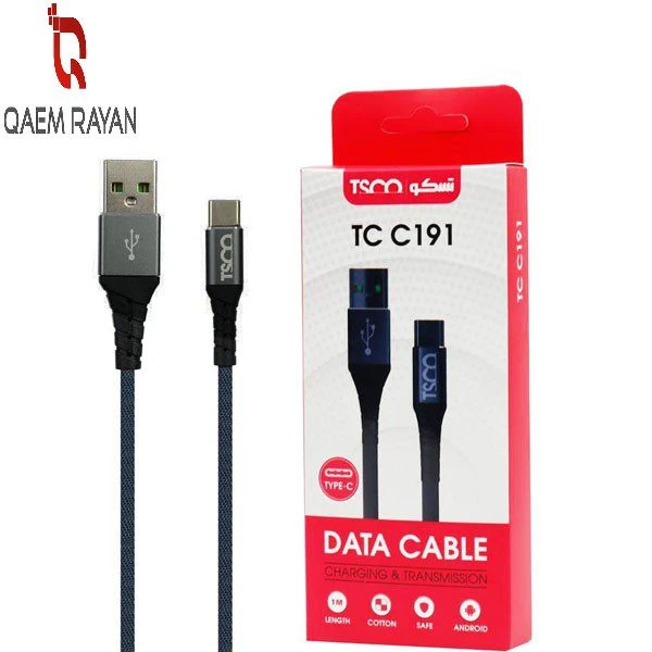 كابل شارژ و دیتا تسکو TC C191