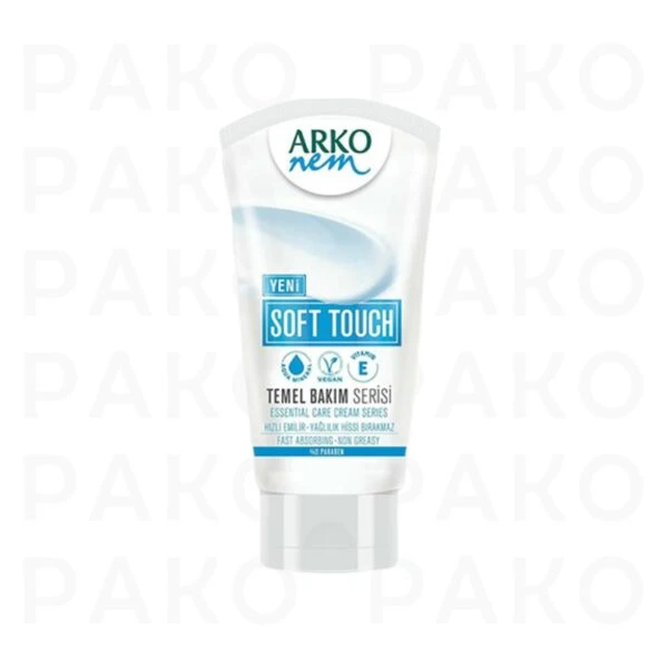 كرم مرطوب كننده زود جذب soft touch آركو نم 60 ميل arko nem