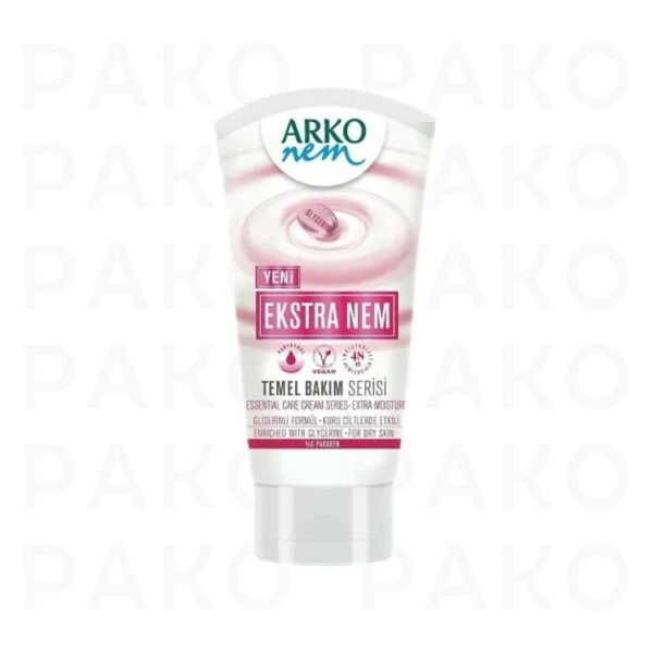 كرم مرطوب كننده غني شده با گليسرين ekstra nem آركو نم 60 ميل arko nem