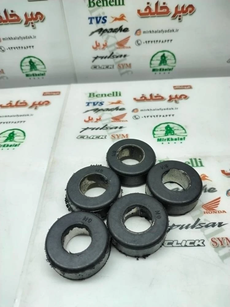 لاستیک (بوش) توپی چرخ عقب موتور بنلی 300 دو سیلندر کامل اصلی
