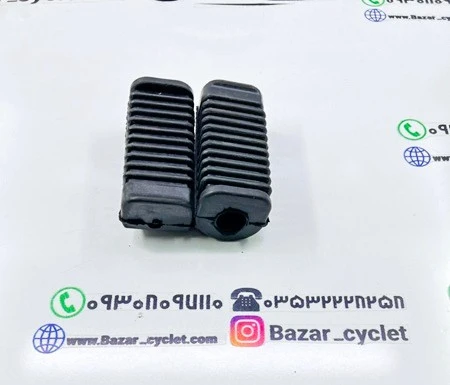 لاستیک رکاب موتور سیکلت هندا 125/150/200 مشکی