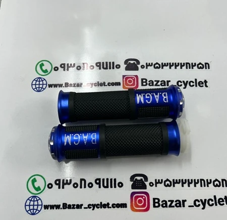 لاستیک سردسته اسپرت تزئینی موتور سیکلت نگین دار ابی جفتی