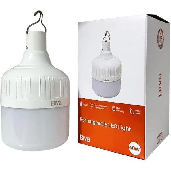لامپ آویزدار شارژی 60w بیوا LED02