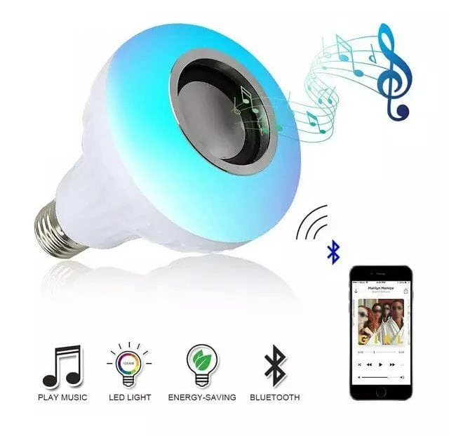 لامپ اسپیکری هوشمند بلوتوث Music Bulb