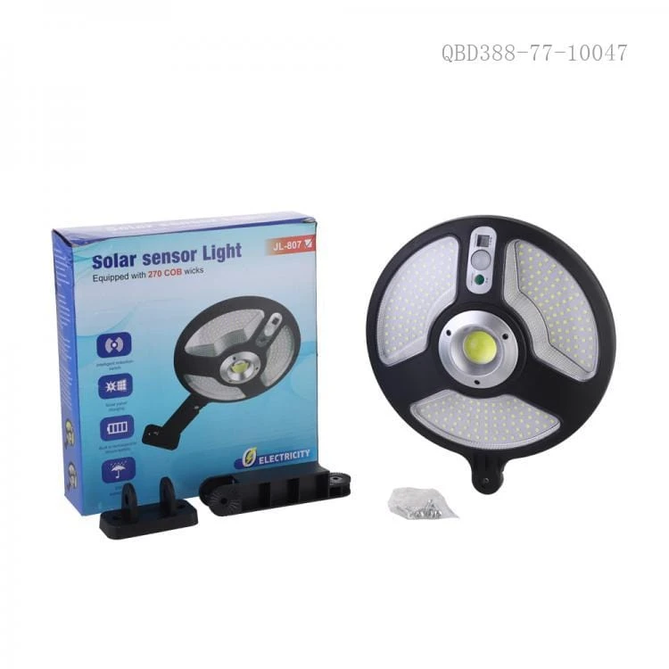لامپ خورشیدی jl-807 دیوارکوب قوی باغ و عشایر