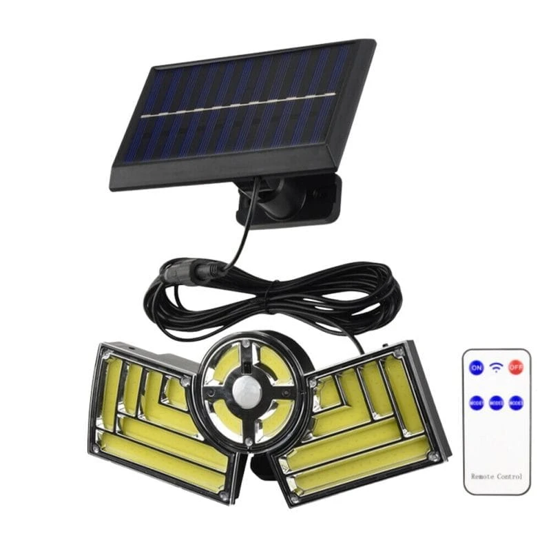 لامپ خورشیدی باغچه 48W پنل جدا FA-120A