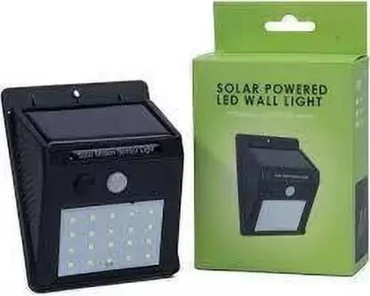 لامپ سولار دیواری سنسور دار مدل Solar powered