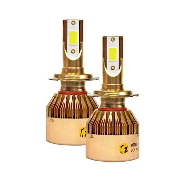 لامپ هدلایت رنگ سفید بسته 2 عددی
