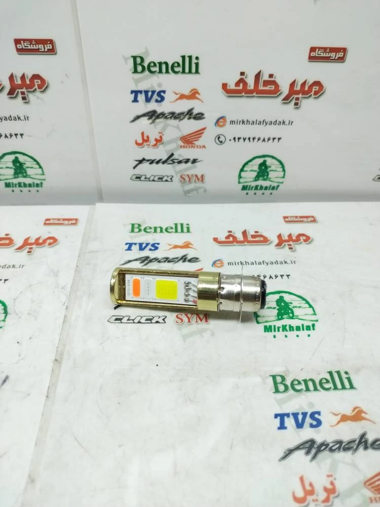 لامپ (چراغ) جلو هوندا و tvs راکس قدیم و تریل led ال ای دی چند رنگی