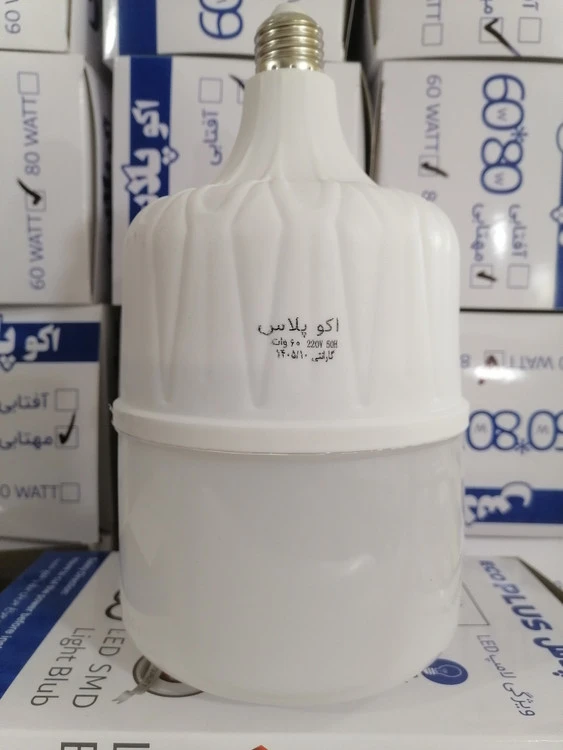 لامپ کم مصرف 60 وات اکوپلاس