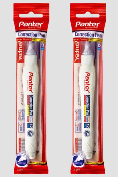 لاک غلط گیر قلمی 12ml پنتر(بسته 12 عددی)