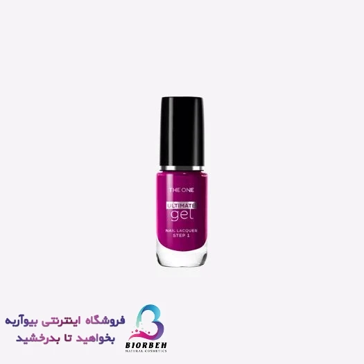 لاک ناخن ژله ای التیمیت 41196 Ultimate Gel Nail Lacquer Step 1 Deep Maroon❤️