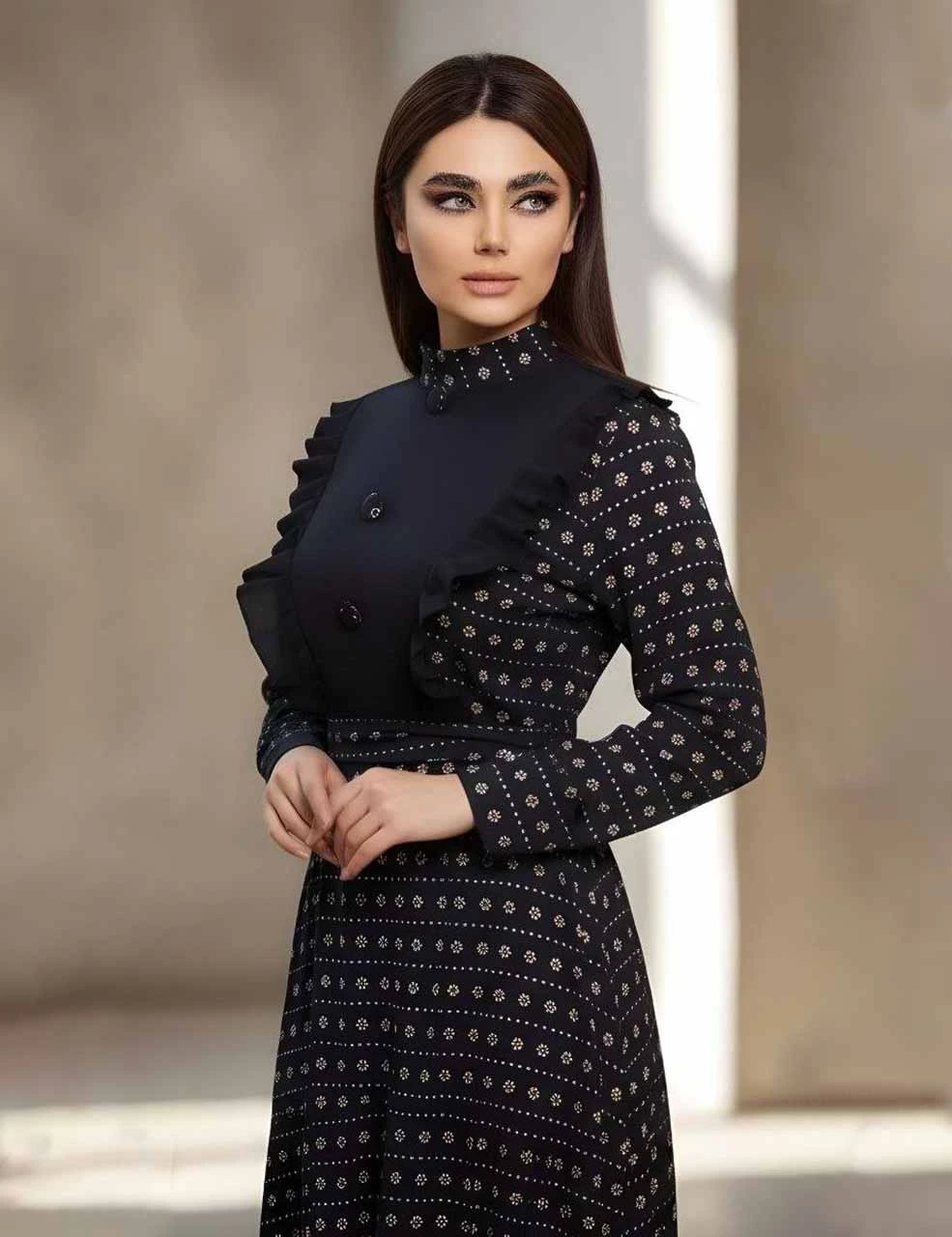 لباس زنانه پیراهن ماکسی پرنسس_شیکان