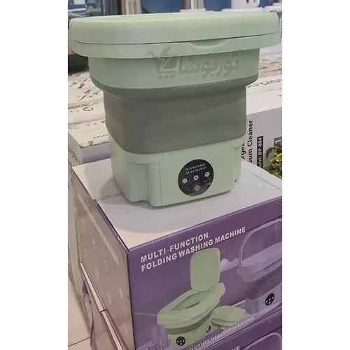 لباسشویی تاشو مسافرتی قابل حمل مدل 01 Folding washing machineFolding travel washing machine model 01