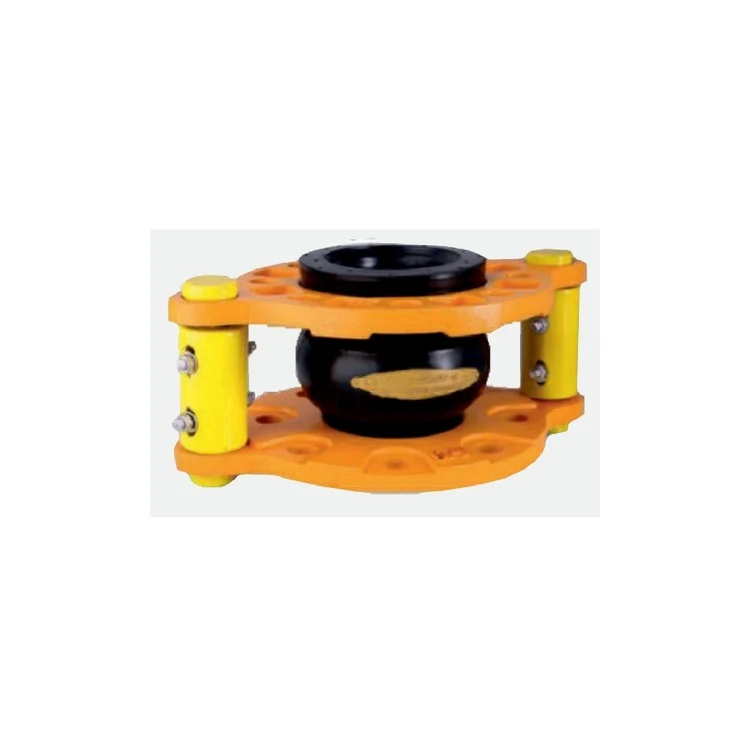لرزه‌گیر لاستیکی آبی فلنج cl 150 مهاردار ارتعاشات صنعتی ایران