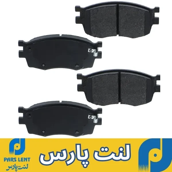 لنت ترمز جلو جک J4 نوع B پارس آبی صادراتی