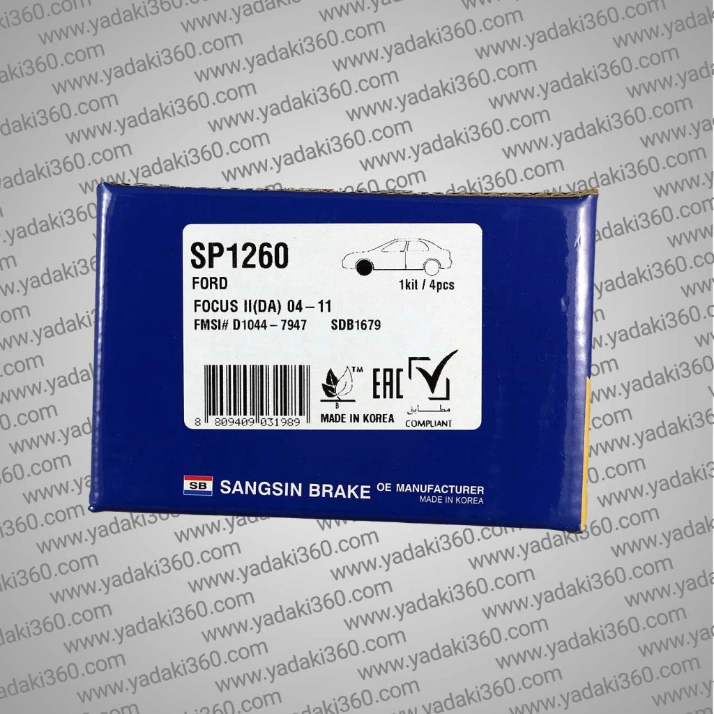 لنت ترمز جلو مزدا 3 Mazda های کیو HI-Q SP1260