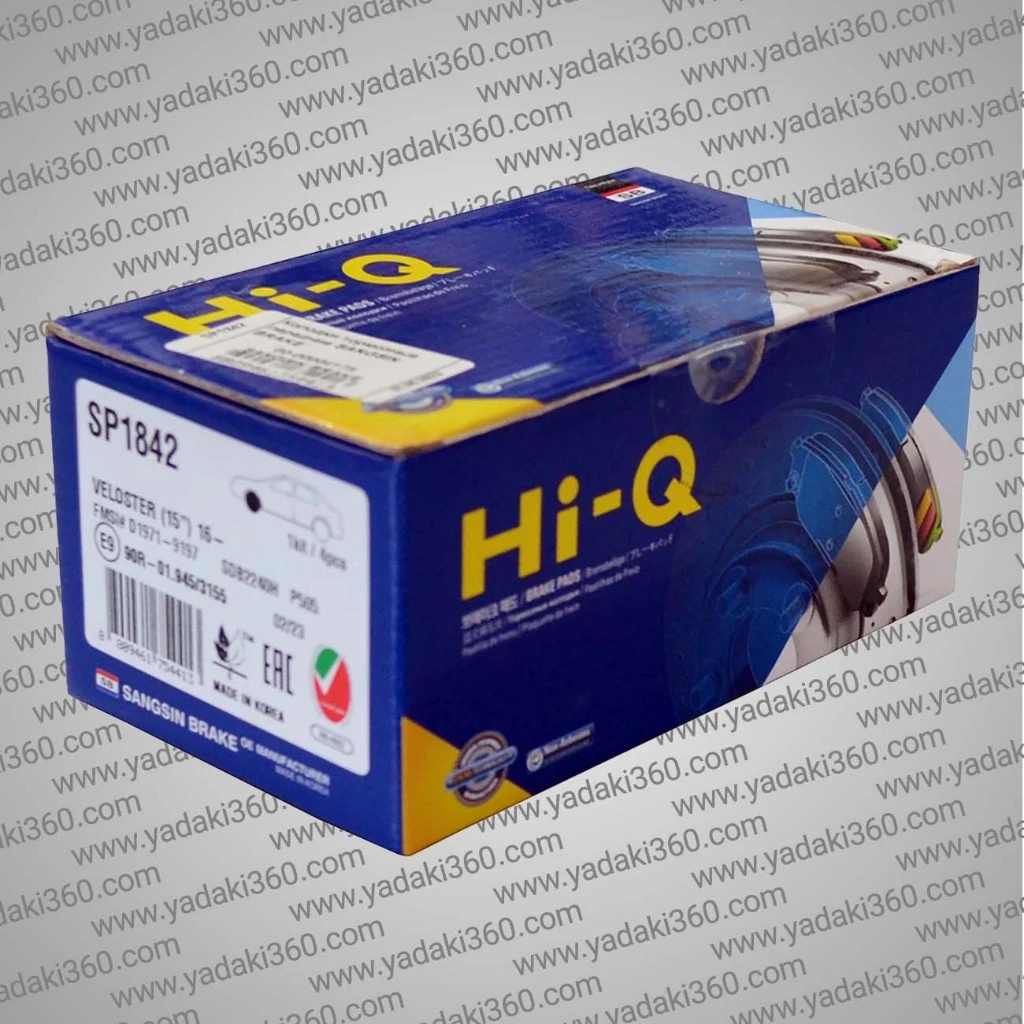 لنت ترمز جلو کیا سراتو Kia Cerato از 2015 تا 2017 های کیو HI-Q SP1842